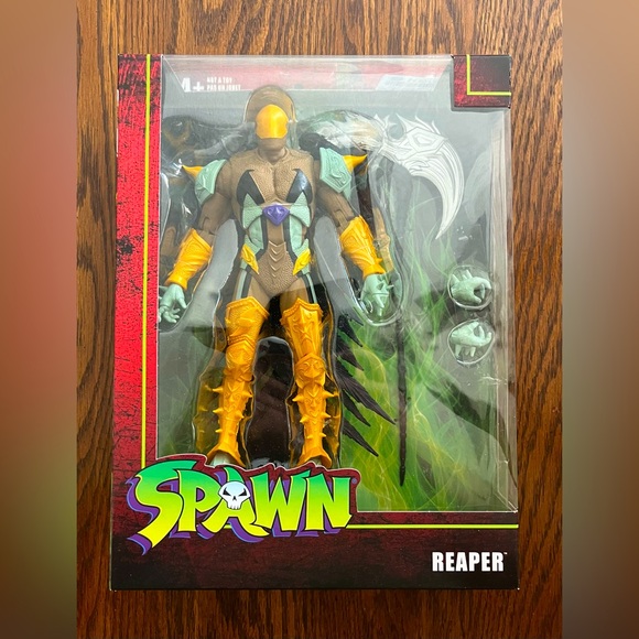 McFarlane Toys Spawn Reaper Action Figure 7" with 22 Moving Parts - NEW SEALED - Picture 1 of 3